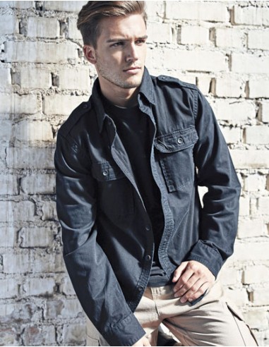 BUI-9373-Vintage Shirt Long Sleeve